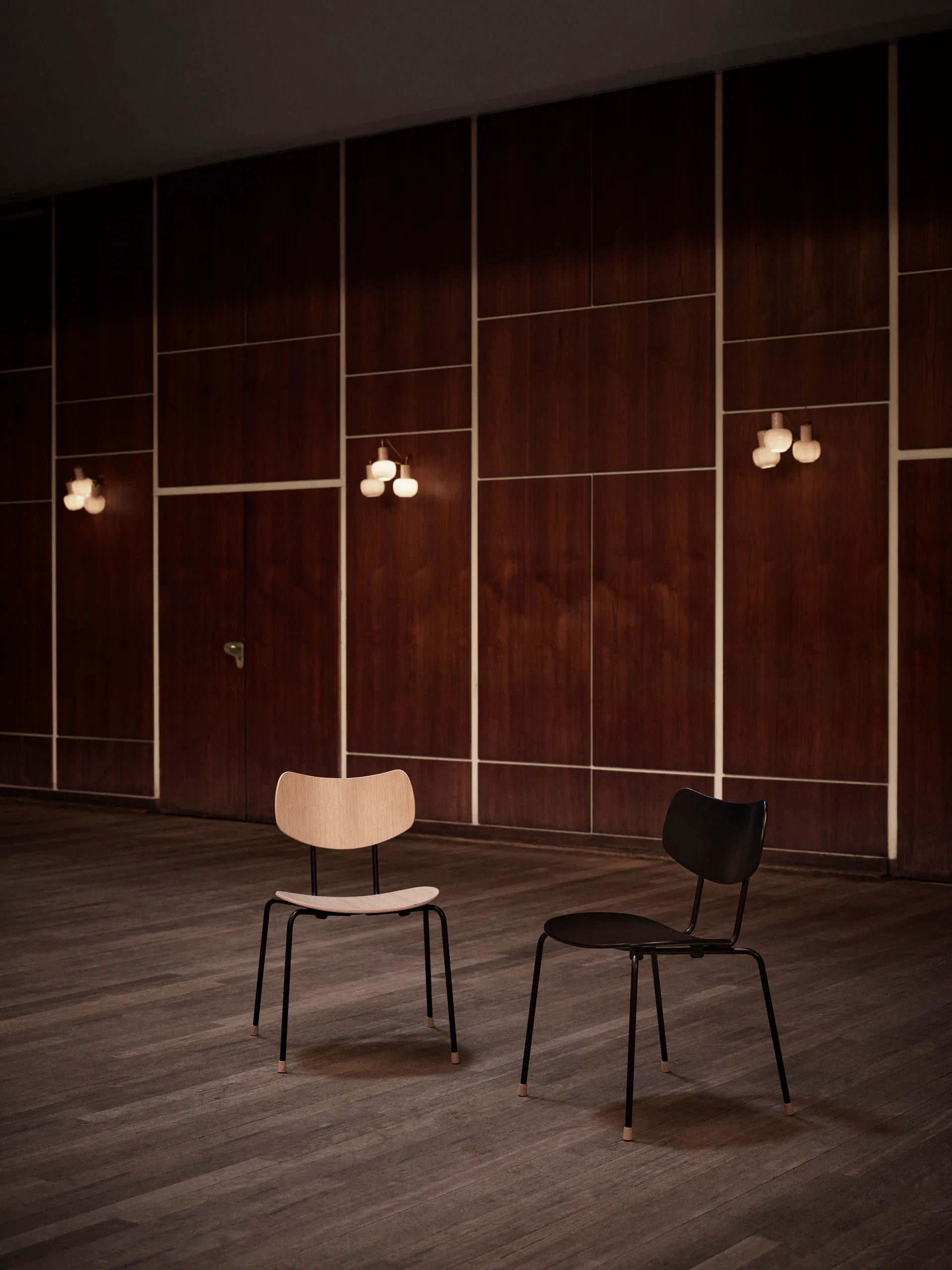 VLA26T Vega stol, Svartlackad ek-svart Carl Hansen & Søn