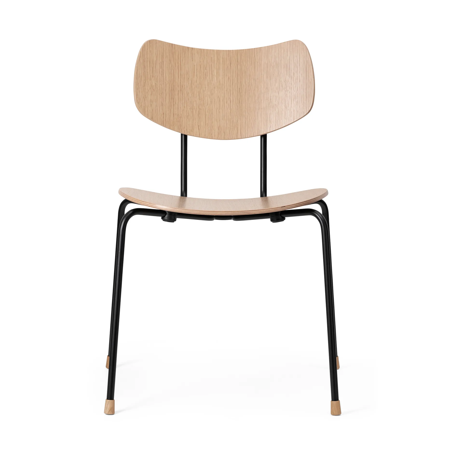 VLA26T Vega stol, Vitoljad ek-svart Carl Hansen & Søn