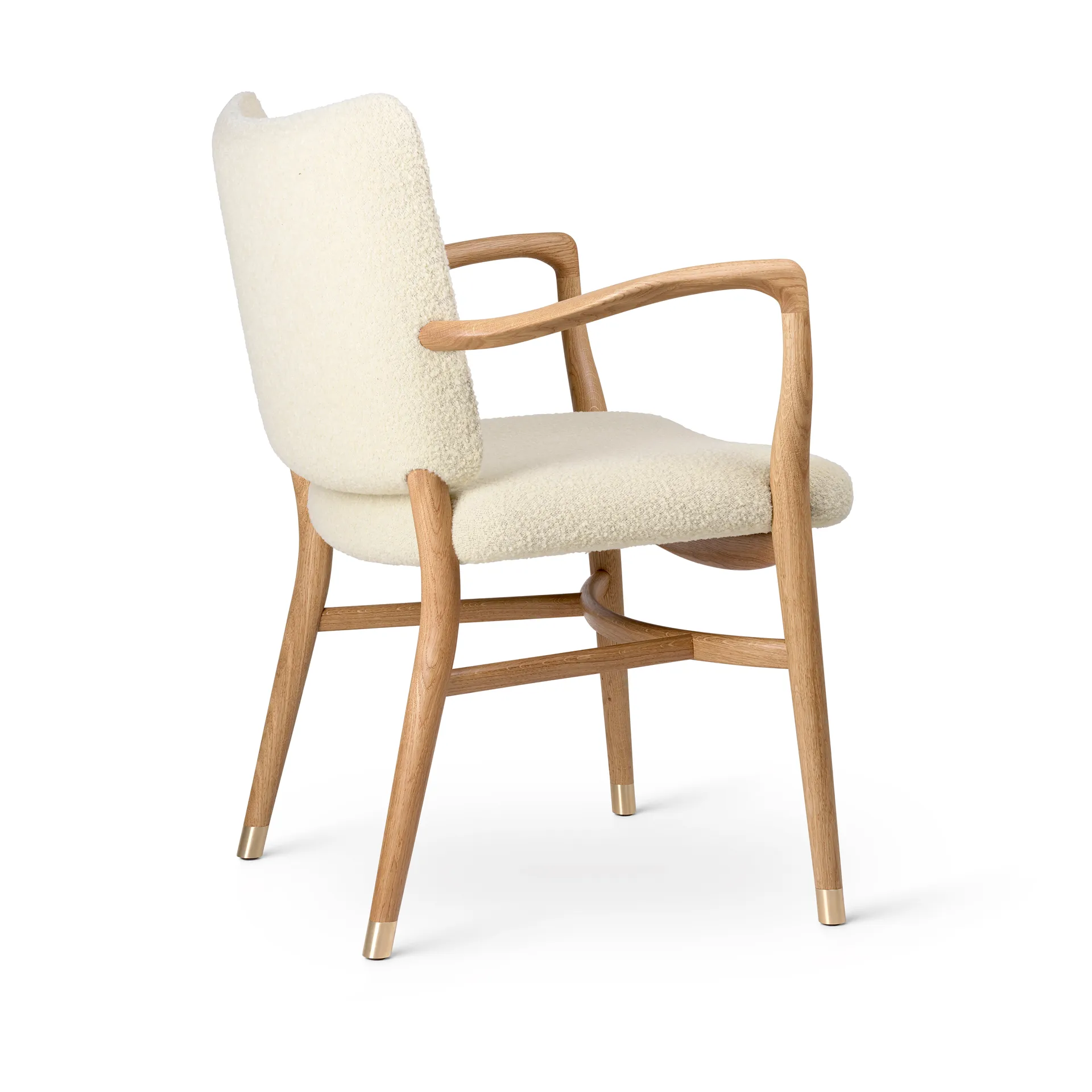 VLA61 Monarch chair karmstol, Oljad ek-Baru 0410 Carl Hansen & Søn