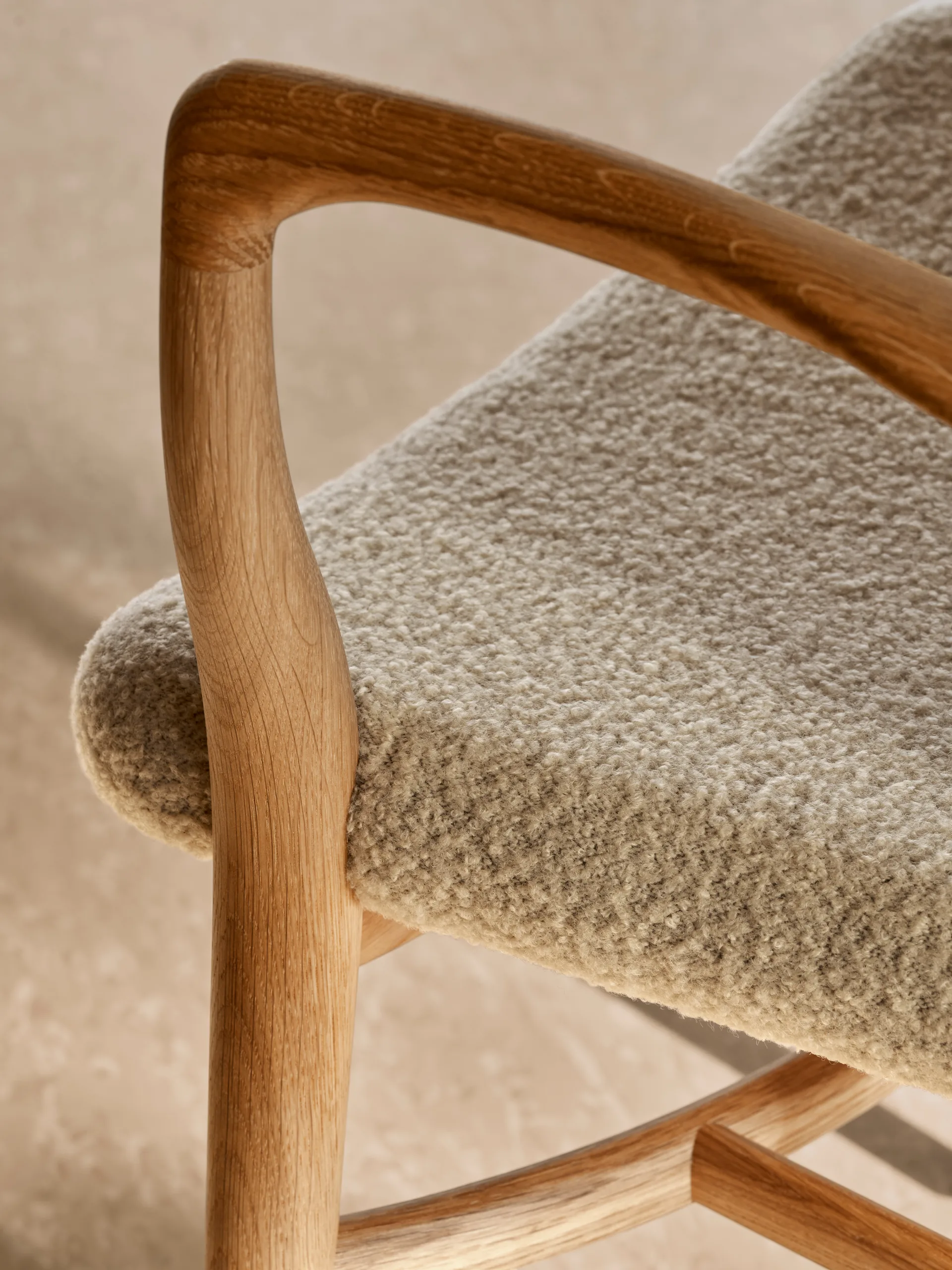 VLA61 Monarch chair karmstol, Oljad ek-Baru 0410 Carl Hansen & Søn