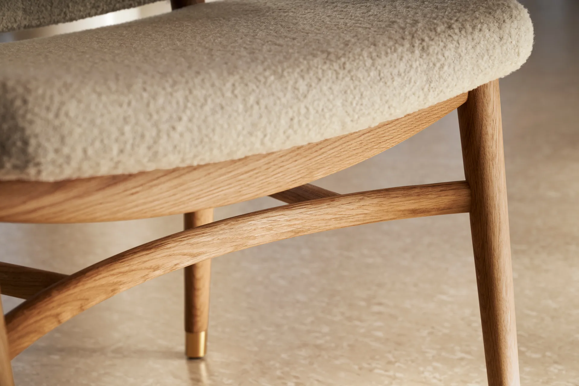 VLA61 Monarch chair karmstol, Oljad ek-Baru 0410 Carl Hansen & Søn