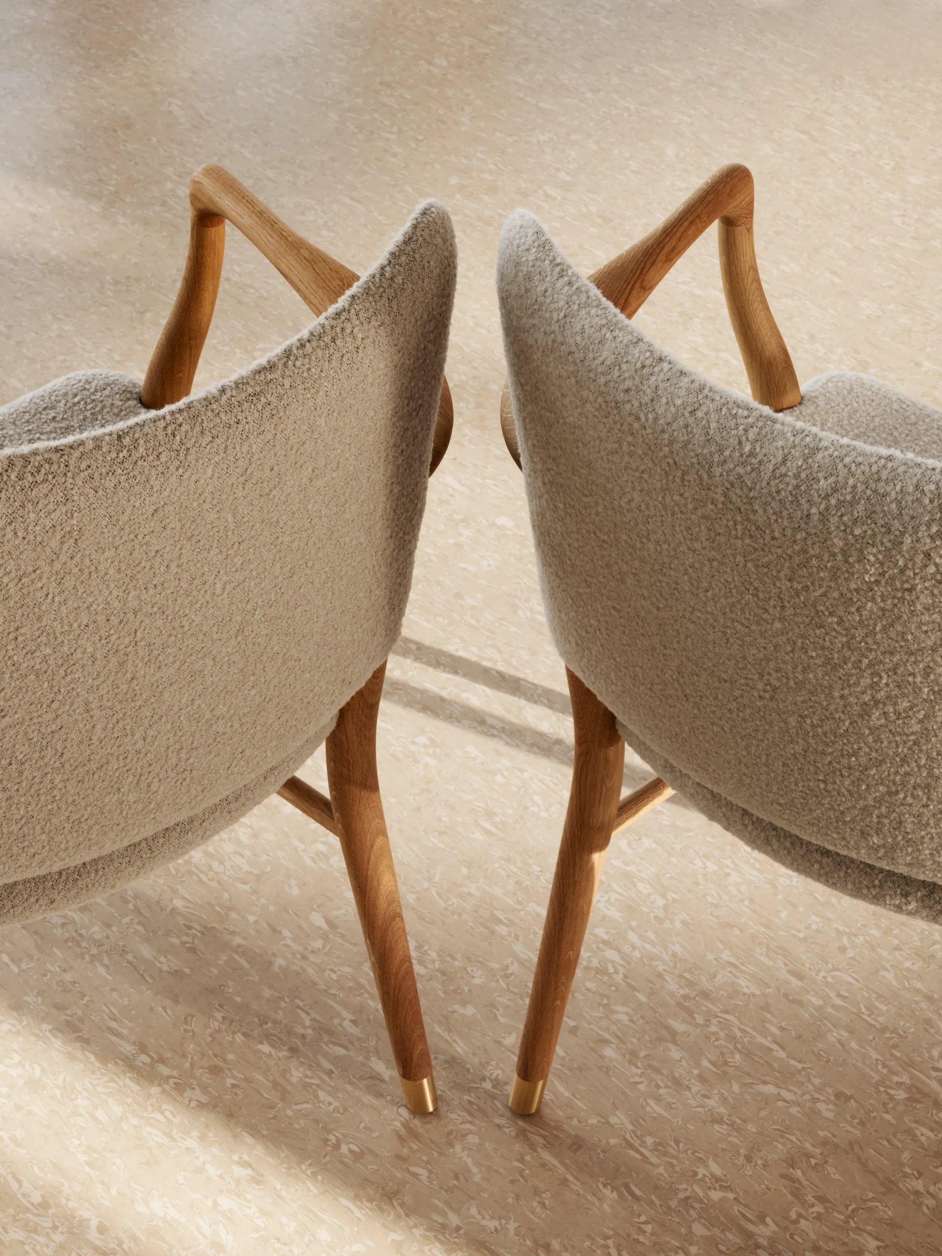 VLA61 Monarch chair karmstol, Oljad ek-Baru 0410 Carl Hansen & Søn