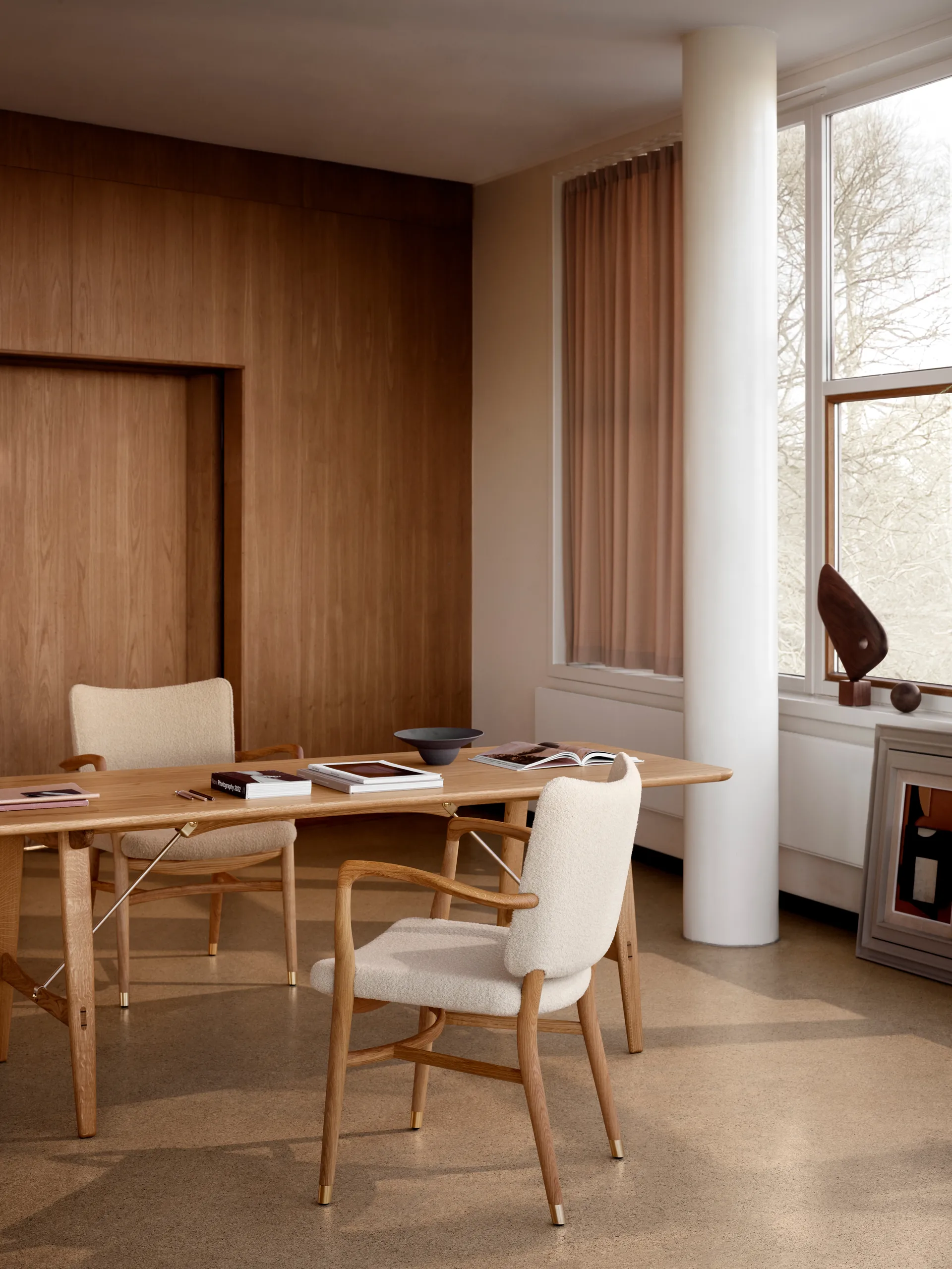 VLA61 Monarch chair karmstol, Oljad ek-Baru 0410 Carl Hansen & Søn