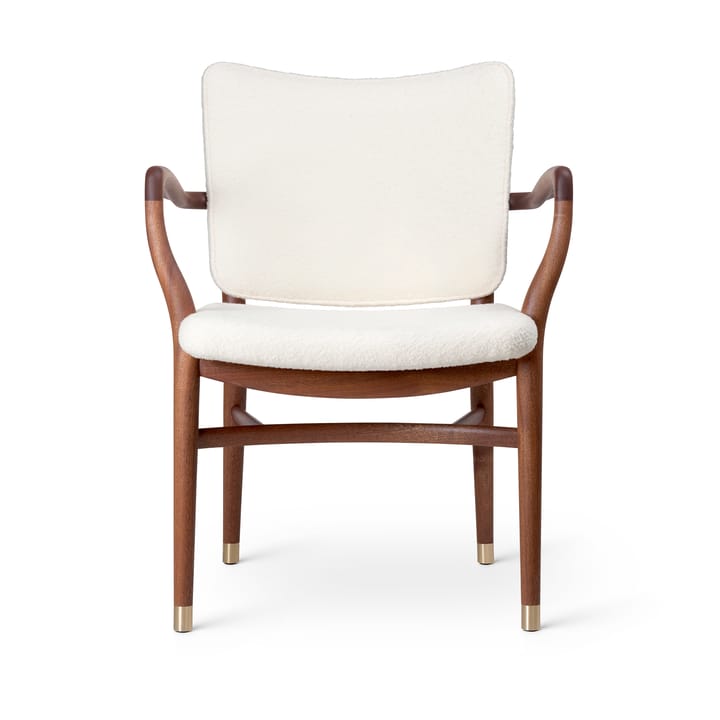 VLA61 Monarch chair karmstol - Oljad mahogny-Baru 0200 - Carl Hansen & Søn