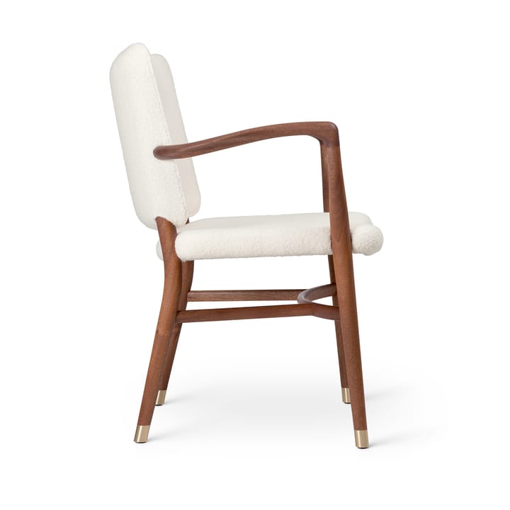 VLA61 Monarch chair karmstol, Oljad mahogny-Baru 0200 Carl Hansen & Søn