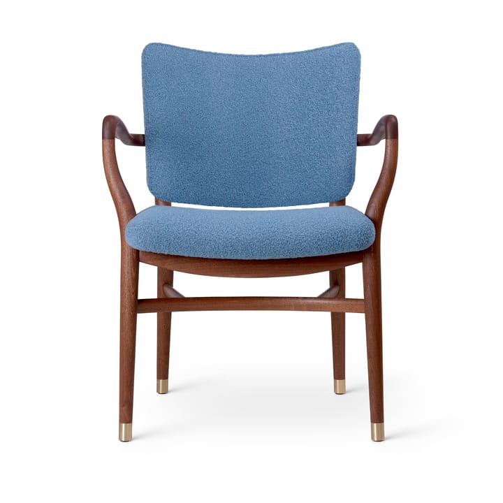 VLA61 Monarch chair karmstol - Oljad mahogny-Baru 0740 - Carl Hansen & Søn