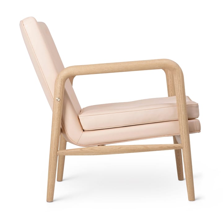 VLA76 Foyer lounge chair, Oljad ek-sif 90 läder Carl Hansen & Søn