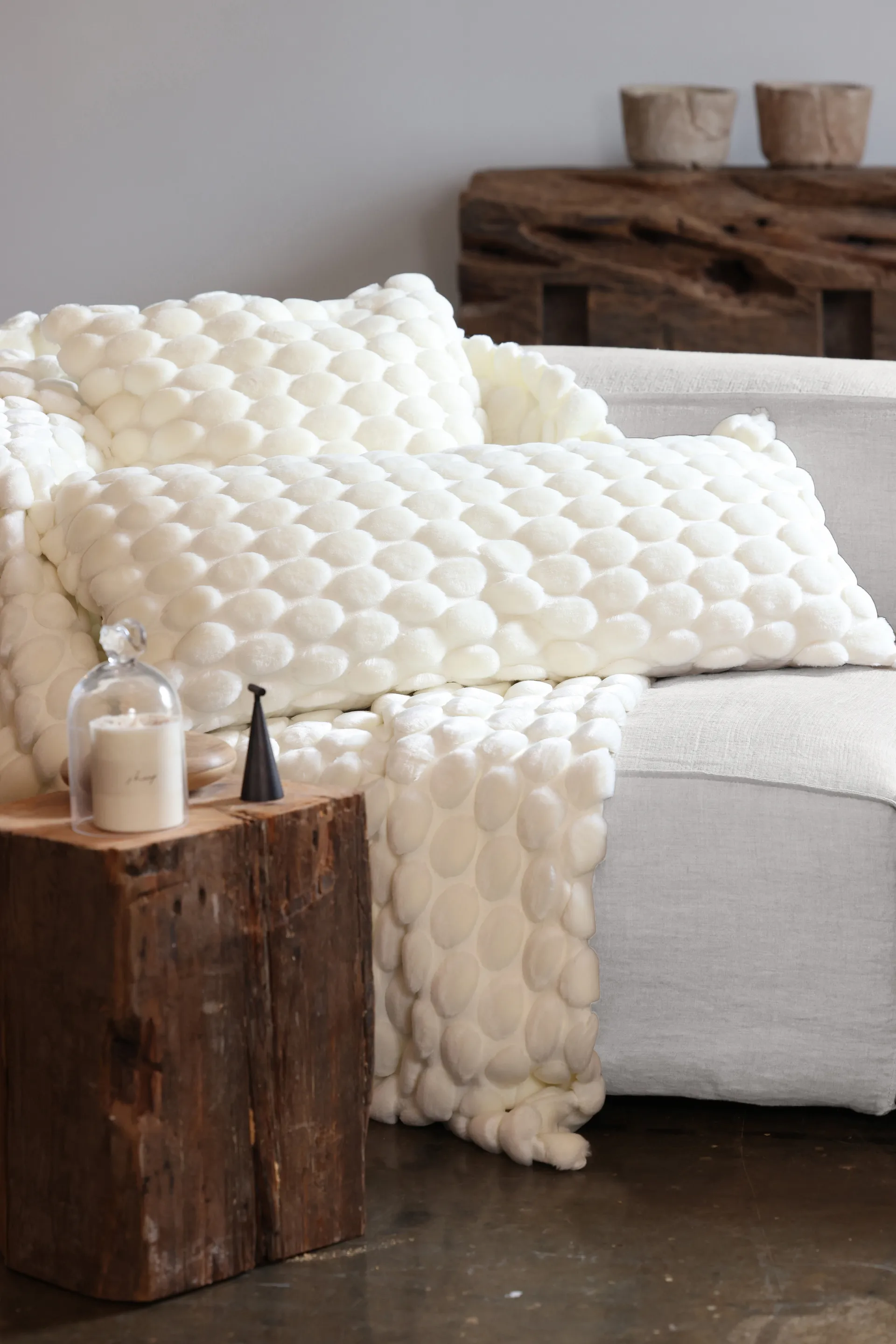 Egg Collection kuddfodral 40x90 cm, Vit Ceannis