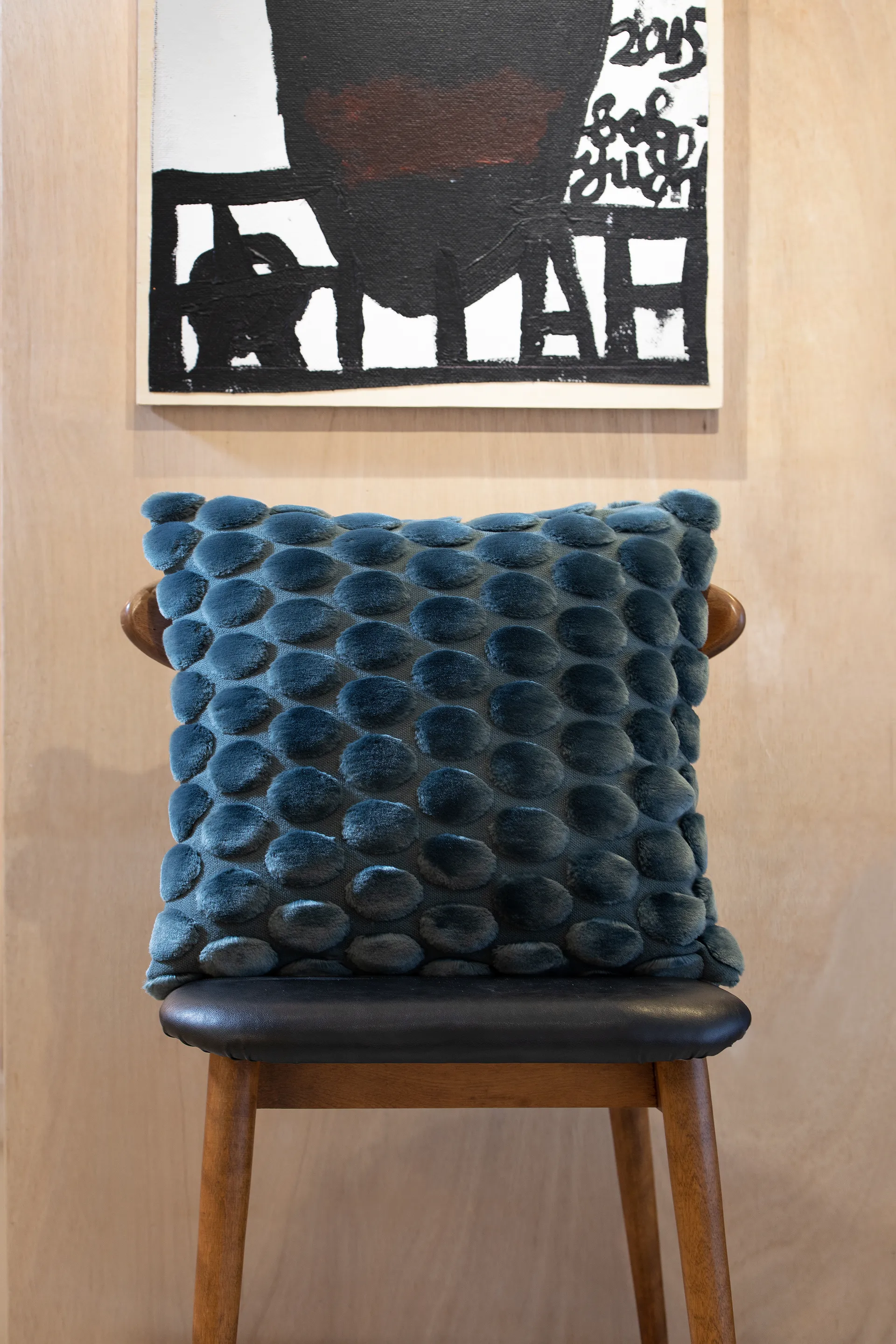 Egg Collection kuddfodral 50x50 cm, Petroleum Ceannis