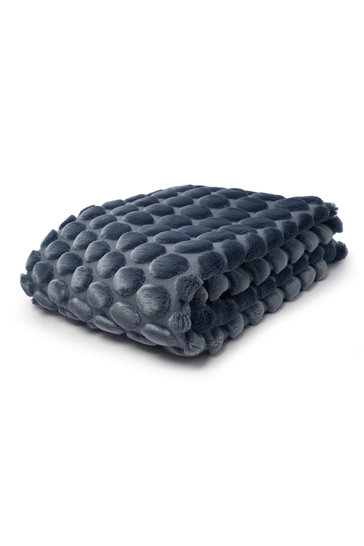 Egg pläd 170x130 cm, Denim blue Ceannis