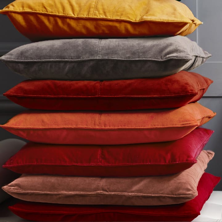 Velvet Collection kuddfodral 50x50 cm, Cognac Ceannis