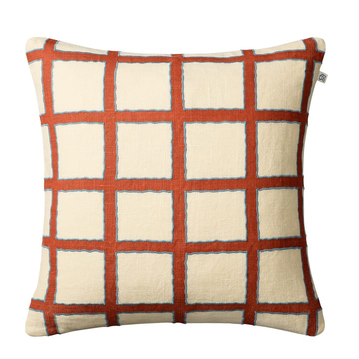 Amar kuddfodral 50x50 cm - Beige-orange-blue - Chhatwal & Jonsson