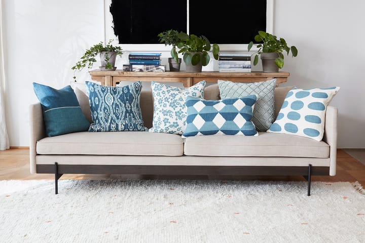 Amol kuddfodral 50x50 cm, Heaven blue-palace blue Chhatwal & Jonsson