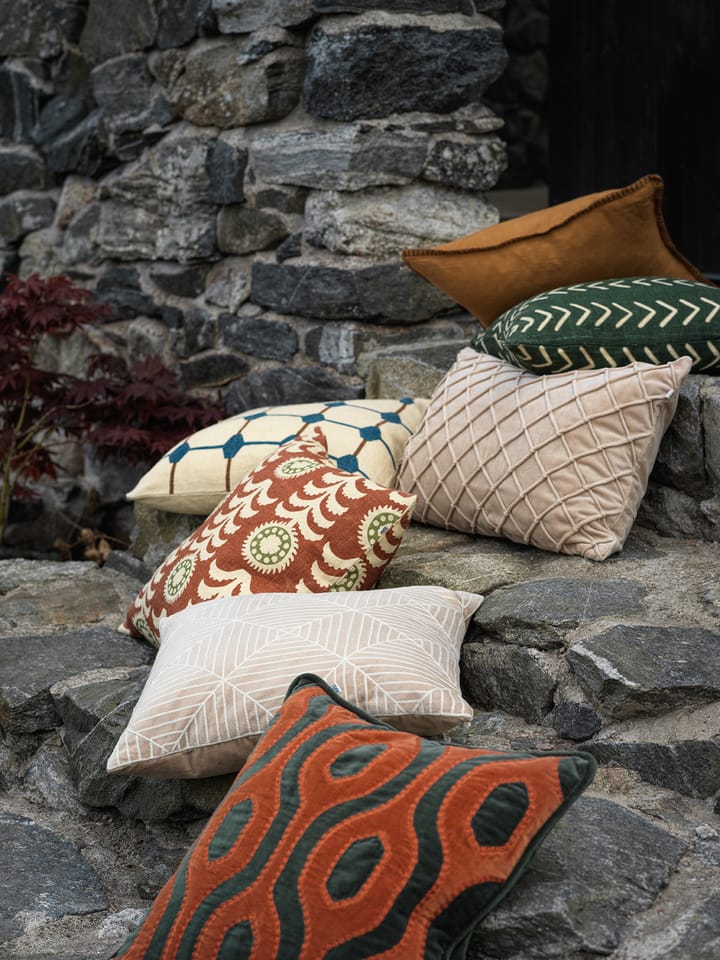 Arun kuddfodral 50x50 cm, Masala yellow-taupe Chhatwal & Jonsson