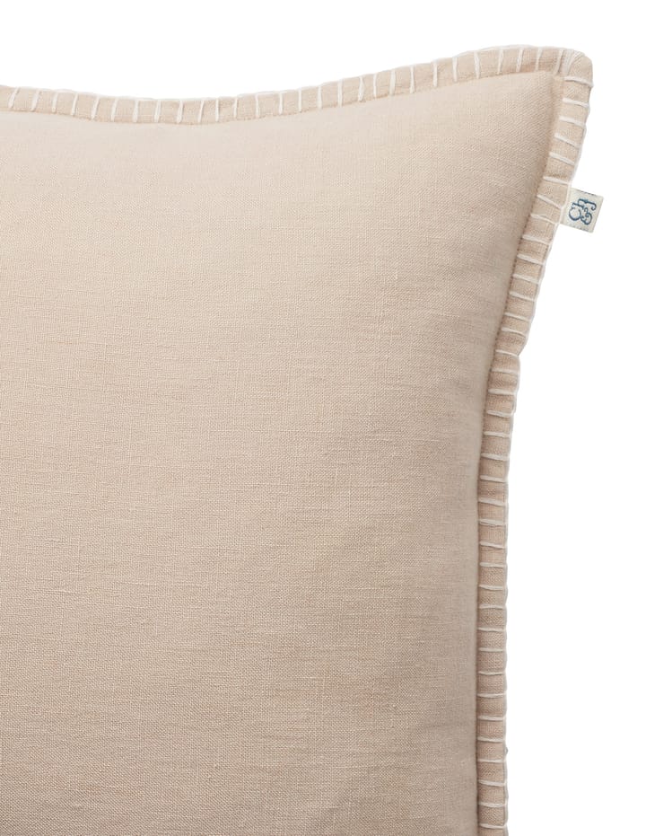 Arun kuddfodral 50x50 cm, Tan-off white Chhatwal & Jonsson