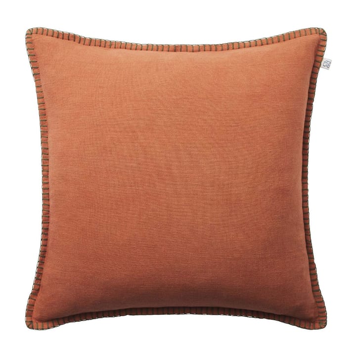 Arun kuddfodral 50x50 cm - Terracotta-forest green - Chhatwal & Jonsson