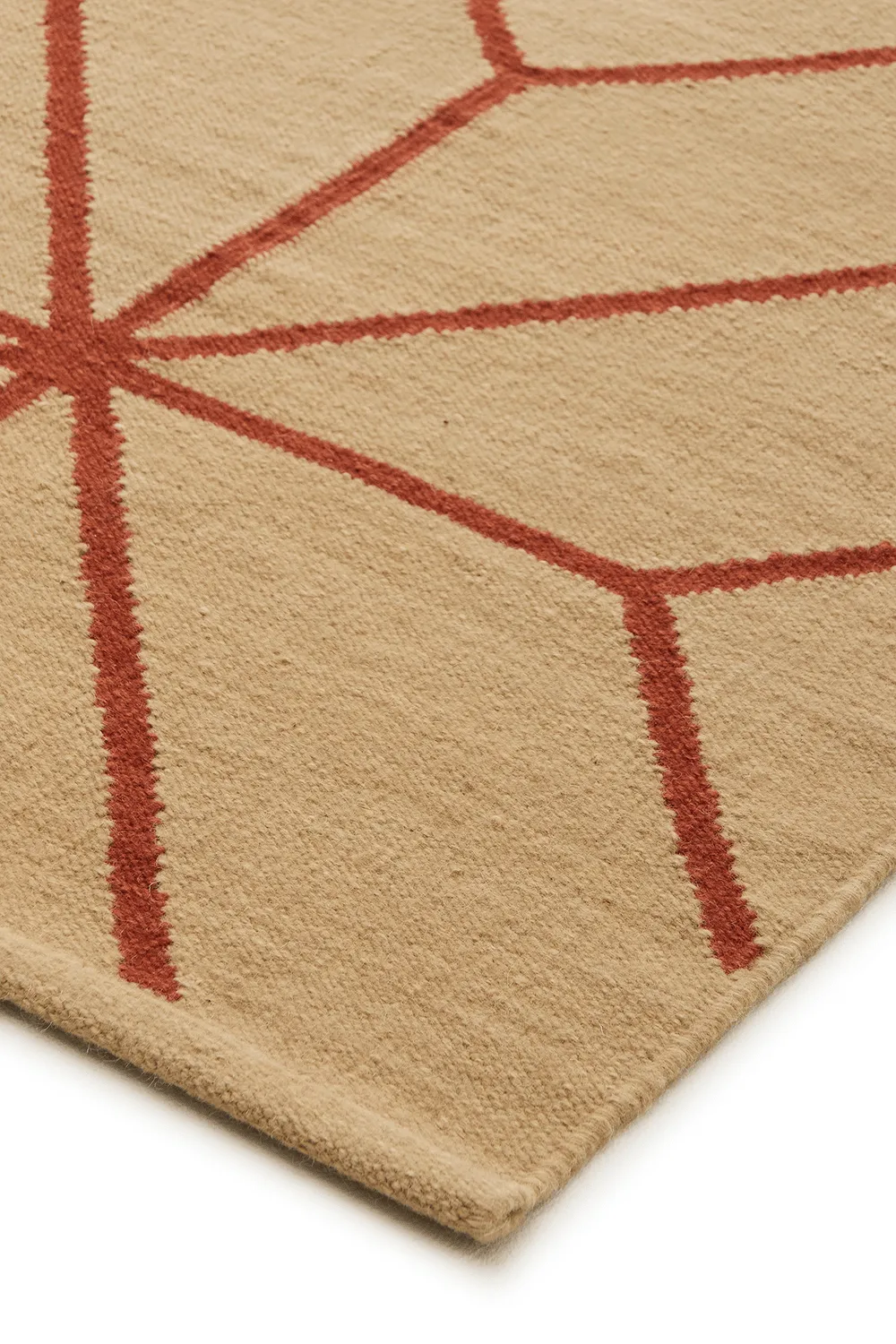 Ayur matta, Beige-Rust, 320x230 cm Chhatwal & Jonsson