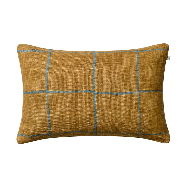 Chakra kuddfodral 40x60 cm - Khaki-heaven blue - Chhatwal & Jonsson