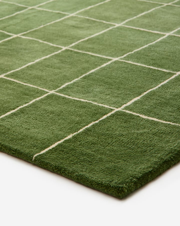 Chakra matta, Cactus green-khaki, 180x270 cm Chhatwal & Jonsson