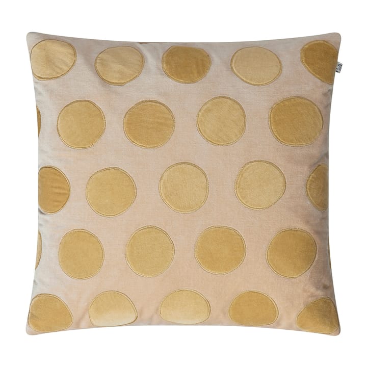 Circle kuddfodral 50x50 cm - Beige-spicy yellow - Chhatwal & Jonsson