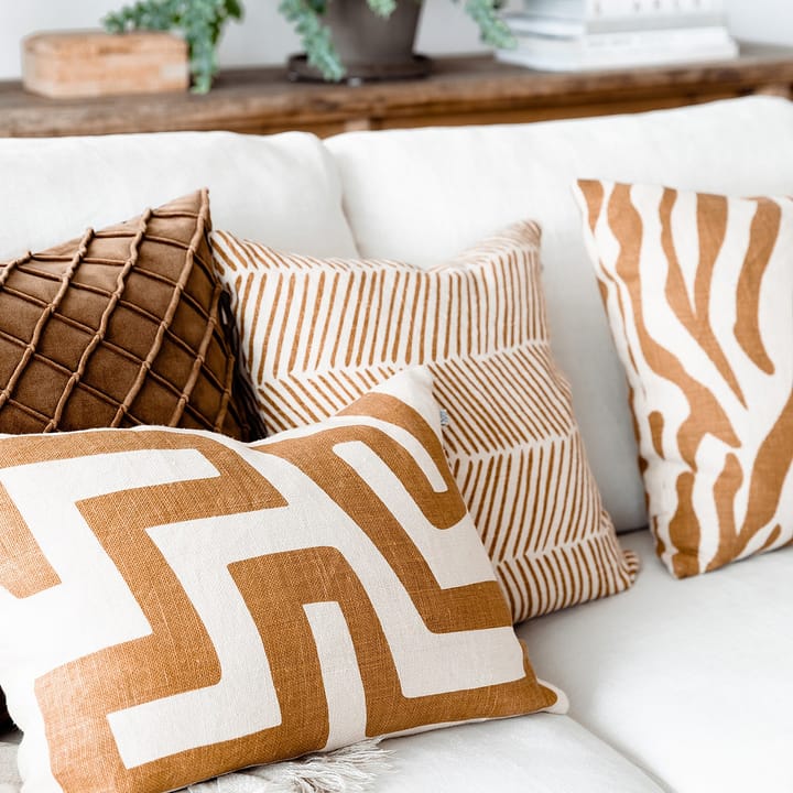 Deva kuddfodral 50x50 cm, Cognac Chhatwal & Jonsson