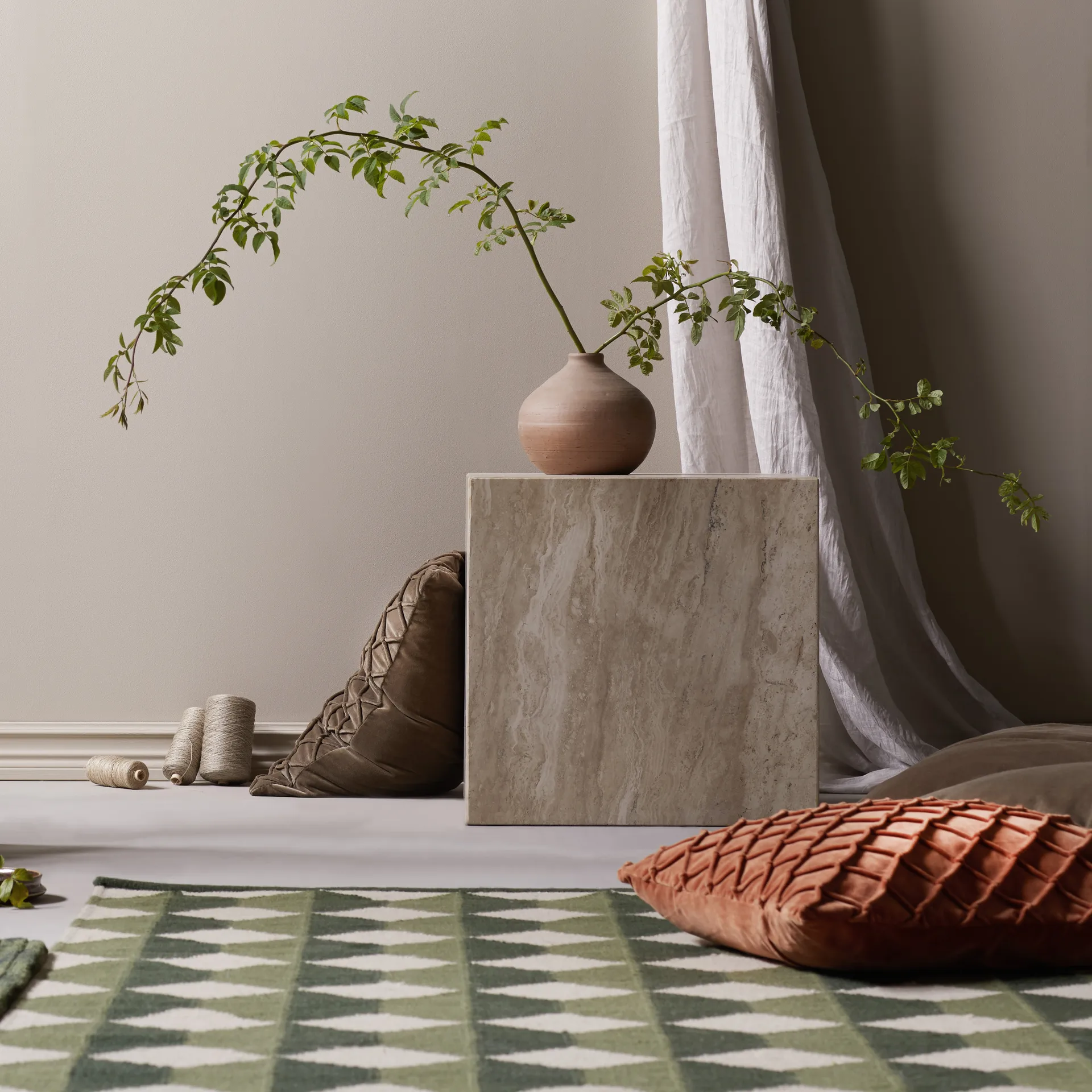 Deva kuddfodral 50x50 cm, Rust Chhatwal & Jonsson