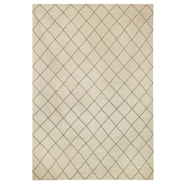Diamond matta 184x280cm - Off white-grey - Chhatwal & Jonsson