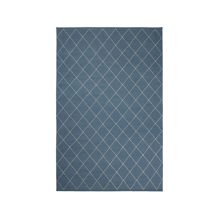 Diamond matta - Heaven blue/offwhite, 230x336 cm - Chhatwal & Jonsson