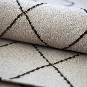 Diamond matta - Mocha/offwhite, 230x336 cm - Chhatwal & Jonsson