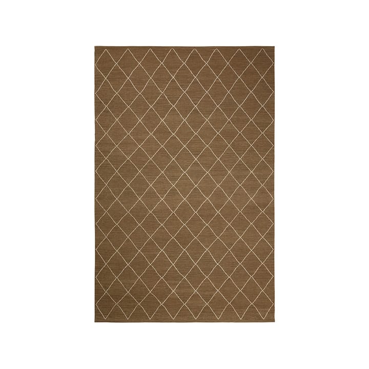 Diamond matta - Mocha/offwhite, 230x336 cm - Chhatwal & Jonsson