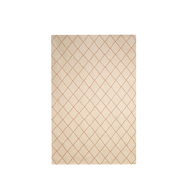 Diamond matta - Off white/orange, 184x280 cm - Chhatwal & Jonsson