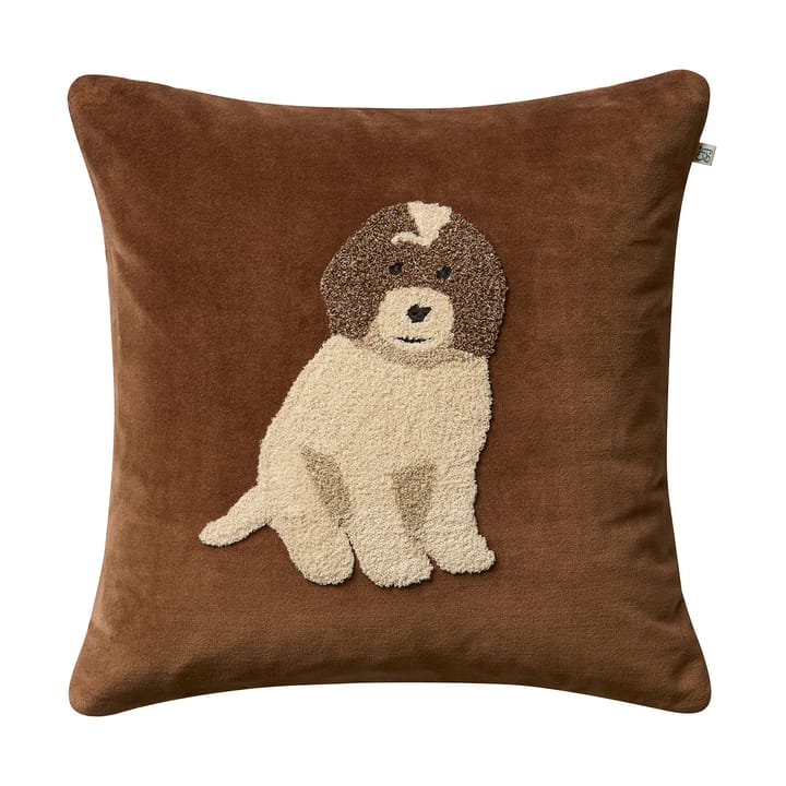 Doodle kuddfodral 50x50 cm - Cognac - Chhatwal & Jonsson