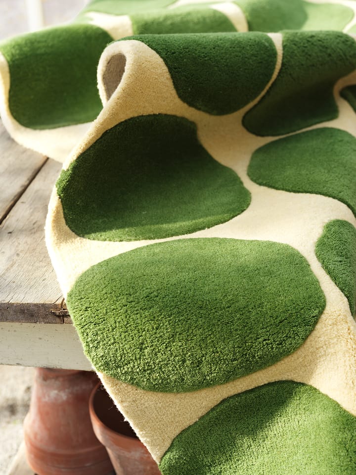 Dots matta, Khaki-cactus green 230x320 cm Chhatwal & Jonsson
