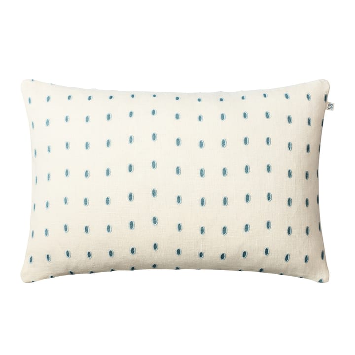 Drop kuddfodral 40x60 cm - White-blue-aqua - Chhatwal & Jonsson