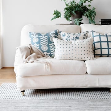 Drop kuddfodral 40x60 cm - White-blue-aqua - Chhatwal & Jonsson