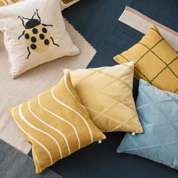 Gaya kuddfodral 50x50 cm - Spicy yellow - Chhatwal & Jonsson