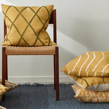 Gaya kuddfodral 50x50 cm - Spicy yellow - Chhatwal & Jonsson