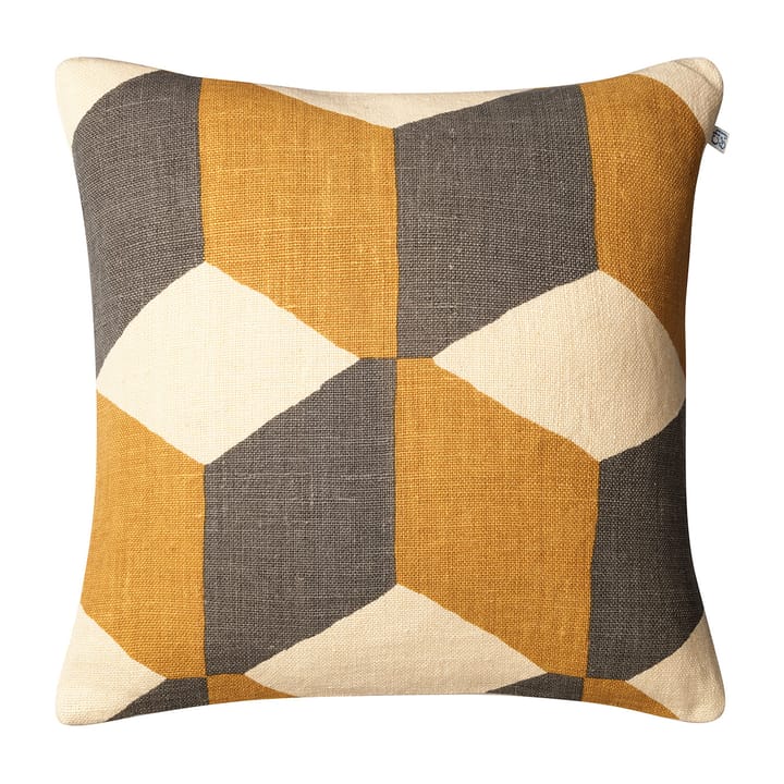 Hawa kuddfodral 50x50 cm, Light beige-grey-spicy yellow Chhatwal & Jonsson