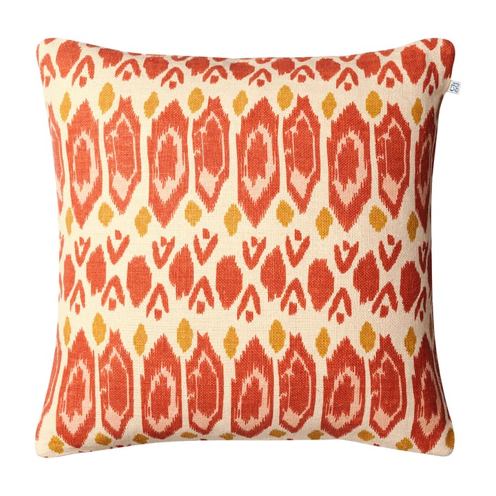 Ikat Bombay kuddfodral 50x50 cm, Apricot orange-rose-yellow Chhatwal & Jonsson