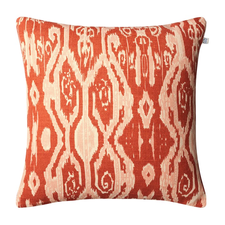 Ikat Madras kuddfodral 50x50 cm - Apricot orange-rose - Chhatwal & Jonsson