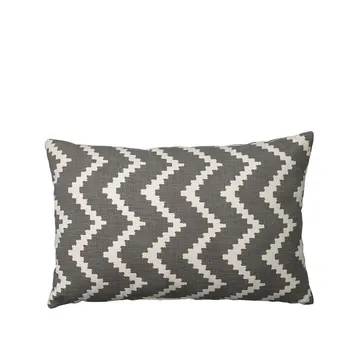 Ikat Sema kudde - grey/offwhite, 40 cm - Chhatwal & Jonsson