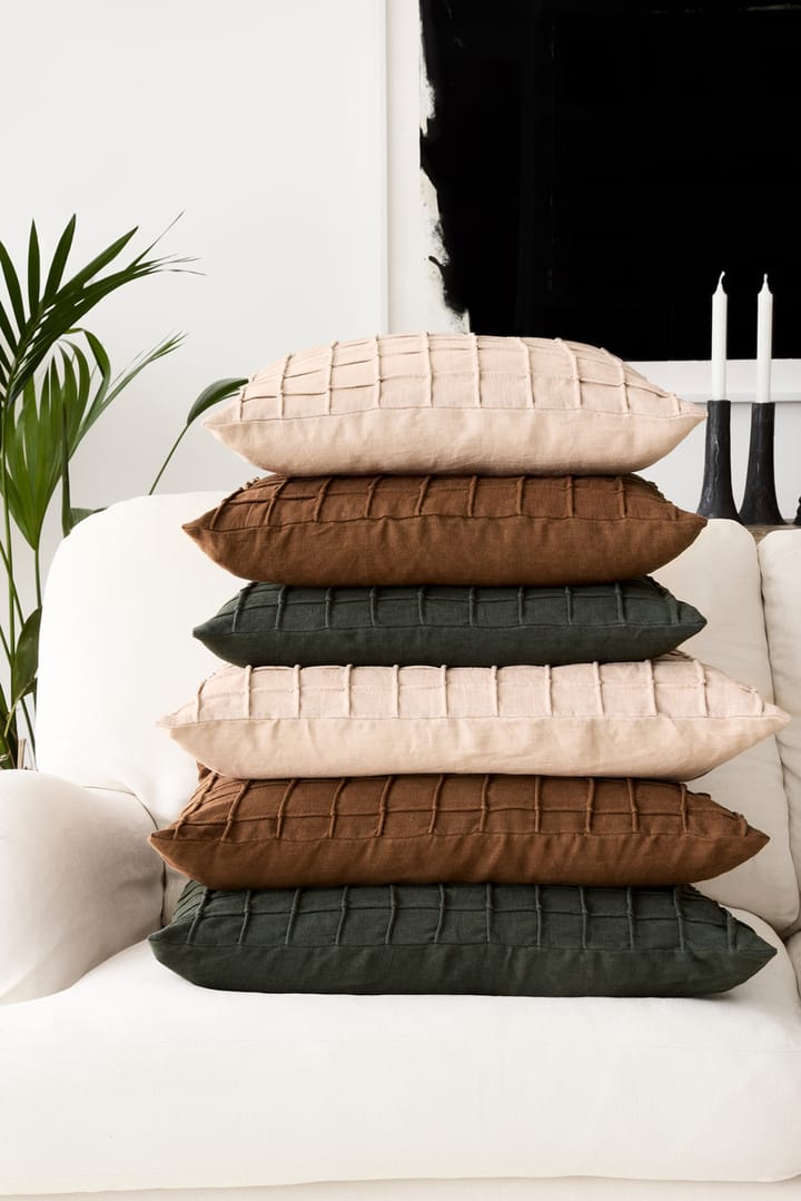 Jammu kuddfodral 50x50 cm, Cognac Chhatwal & Jonsson