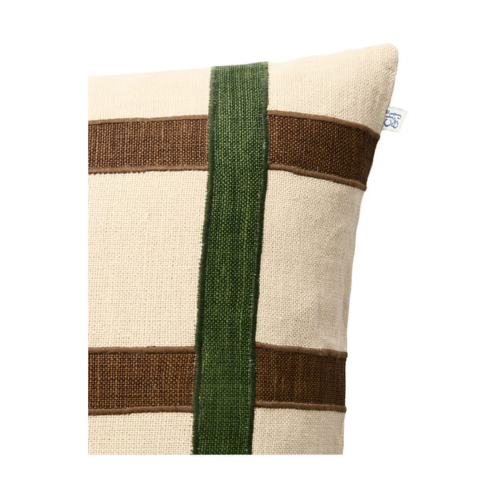 Kiran kuddfodral 50x50 cm, Cactus Green-Taupe Chhatwal & Jonsson