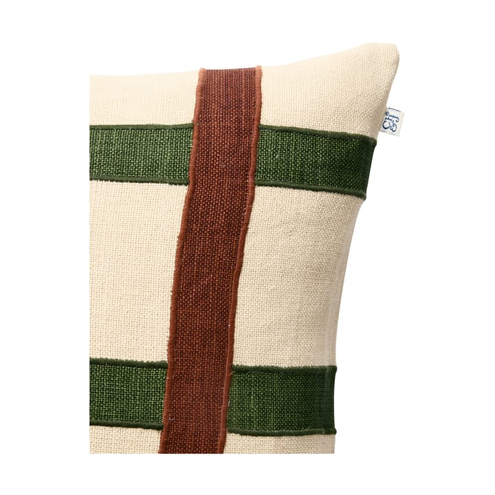 Kiran kuddfodral 50x50 cm, Terracotta-Cactus Green Chhatwal & Jonsson