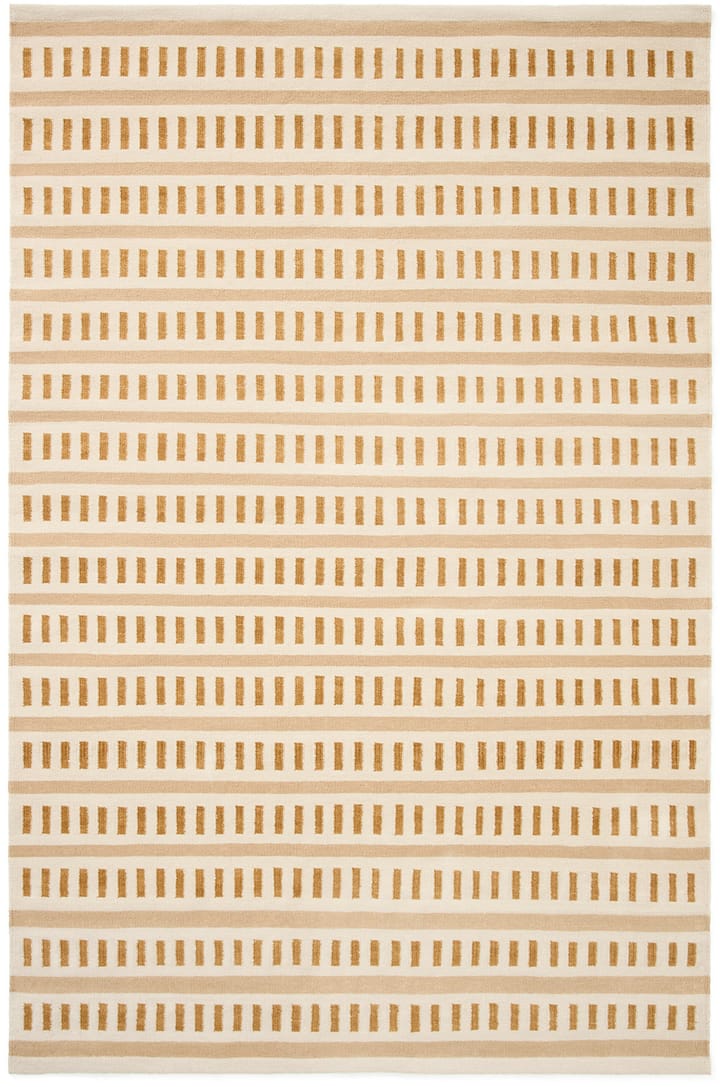 Ladakh ullmatta - Off white-beige-masala yellow, 230x320 cm - Chhatwal & Jonsson