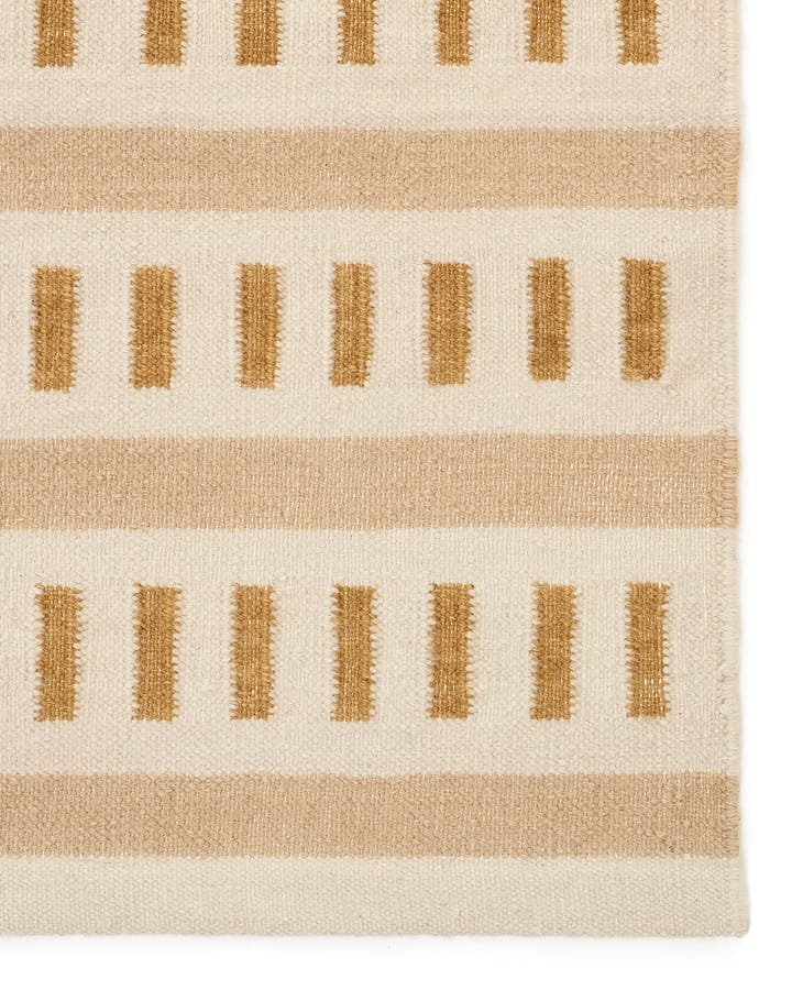 Ladakh ullmatta, Off white-beige-masala yellow, 230x320 cm Chhatwal & Jonsson
