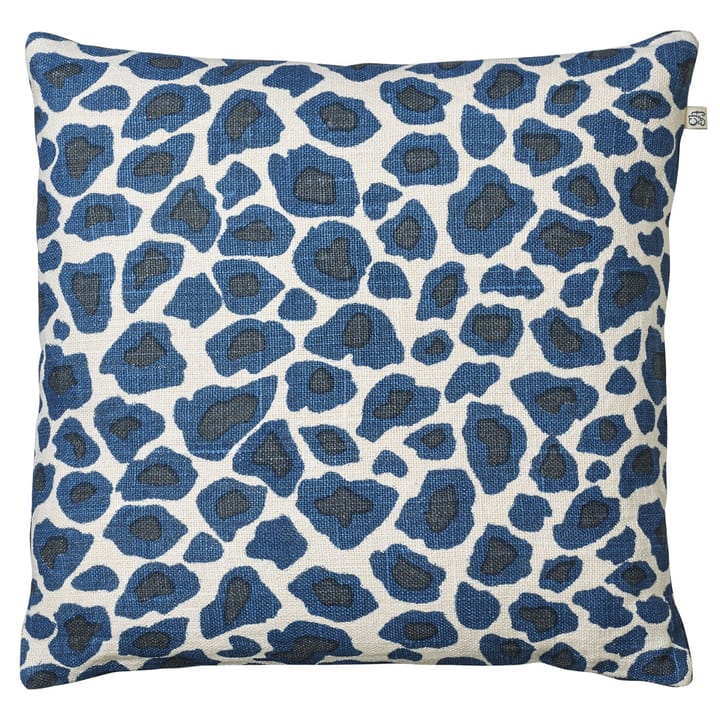 Leopard kuddfodral 50x50 cm - Blå - Chhatwal & Jonsson