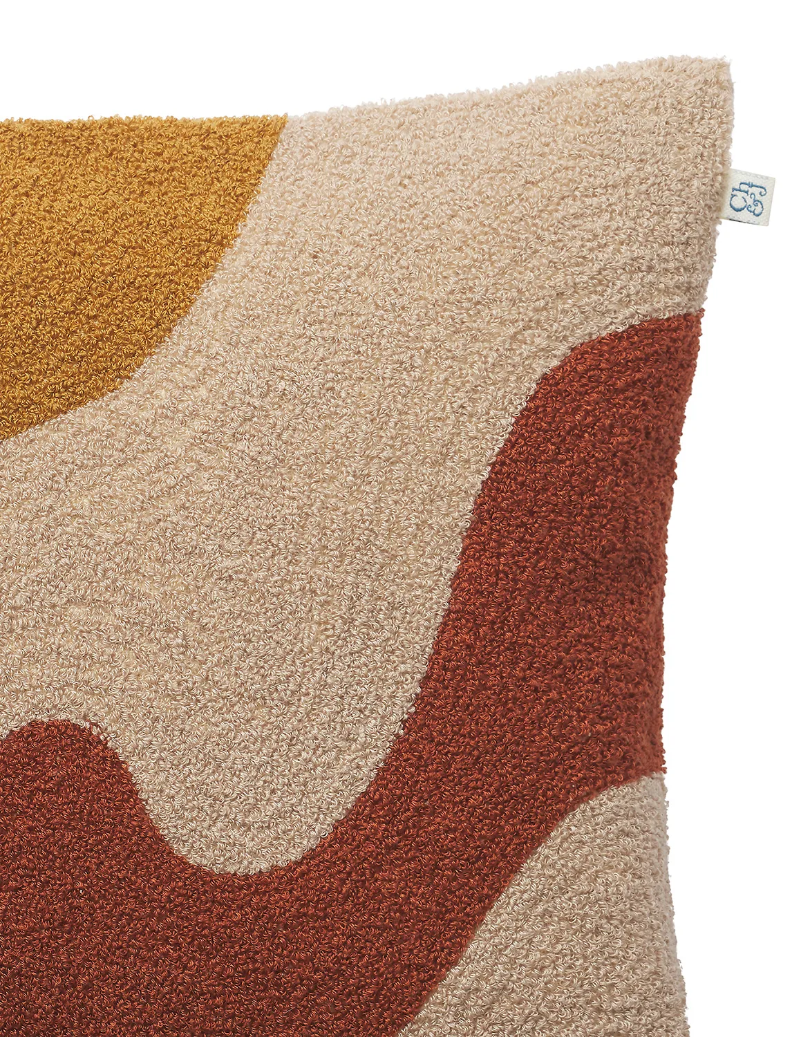 Lodi kuddfodral 40x60 cm, Terracotta-tan-masala yellow Chhatwal & Jonsson
