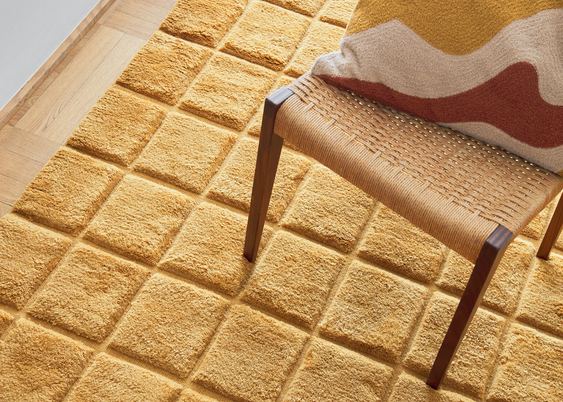 Lodi kuddfodral 40x60 cm, Terracotta-tan-masala yellow Chhatwal & Jonsson