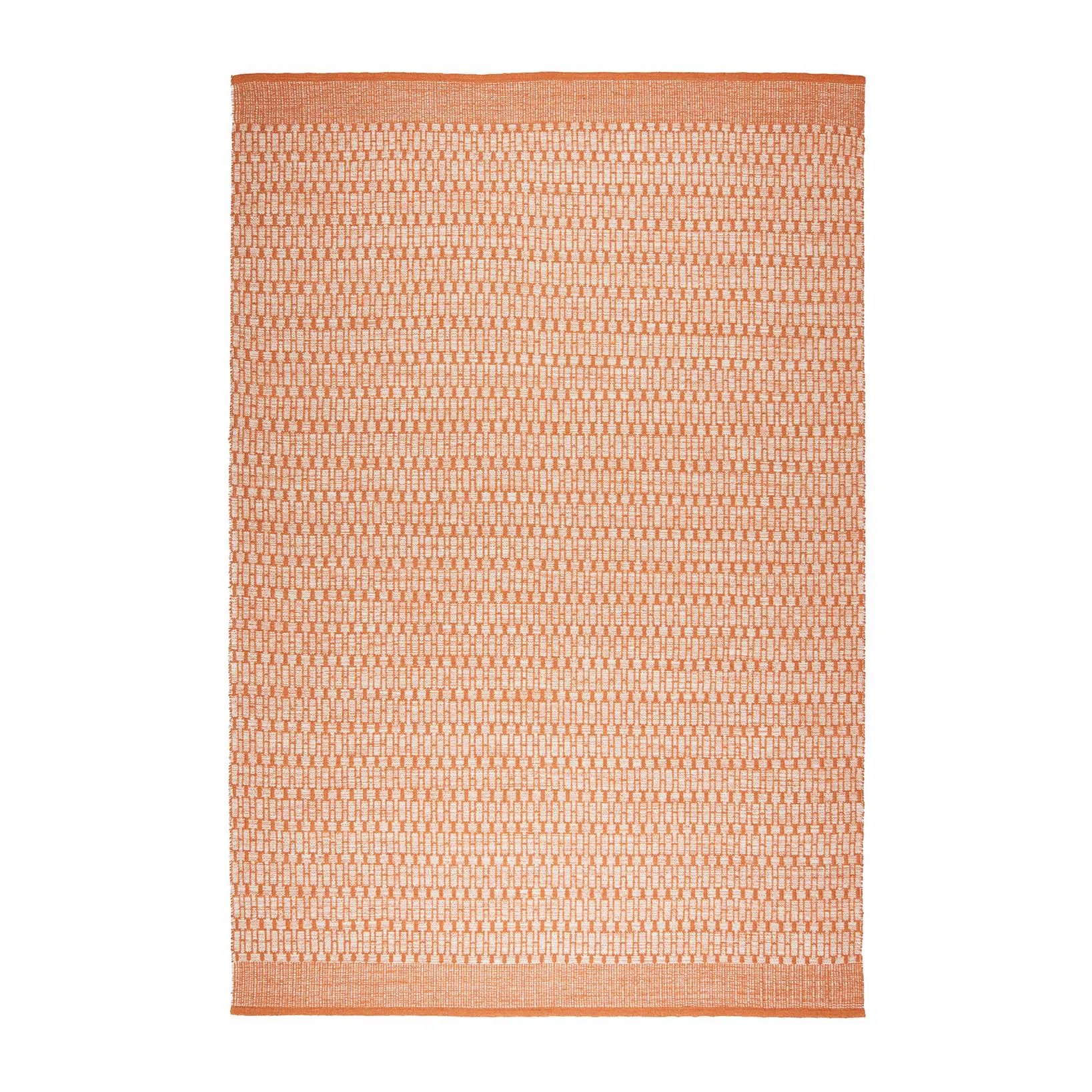 Mahi matta 170x240 cm, Off white-orange Chhatwal & Jonsson